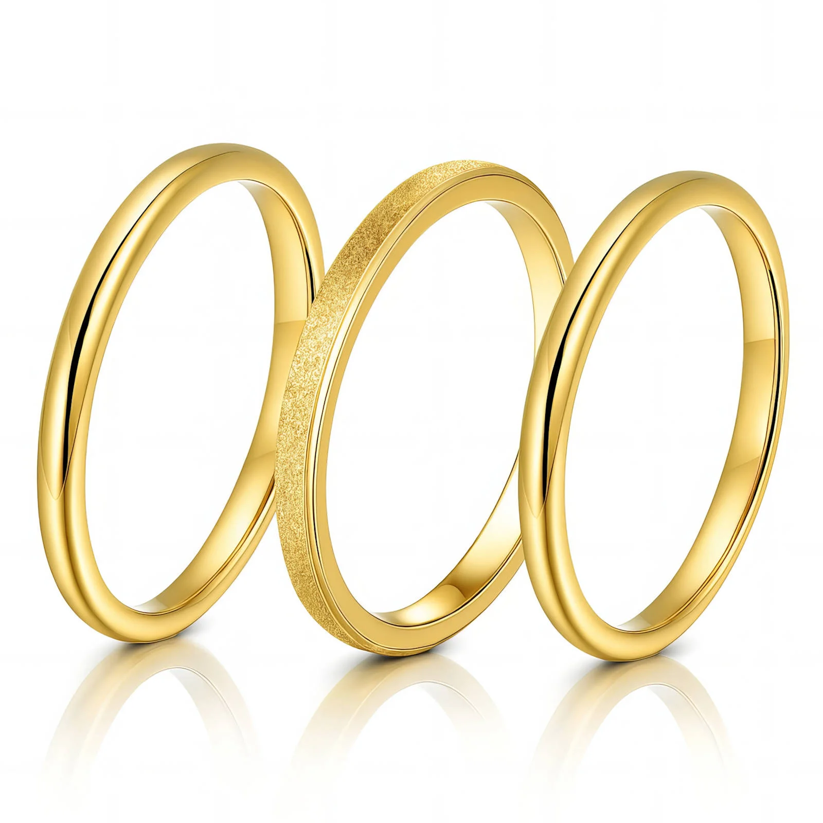 Bague Ajustable Pureté Dorée