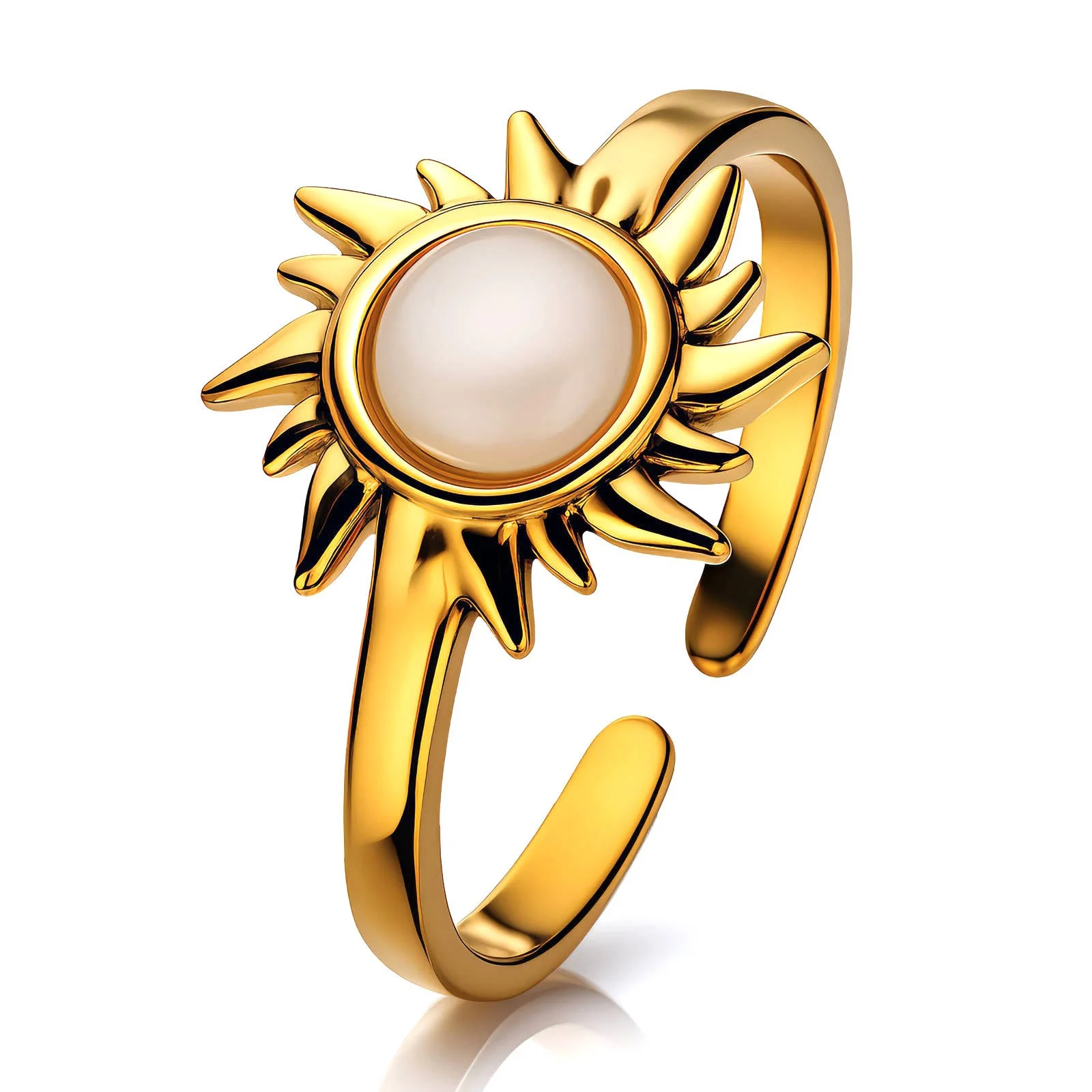Bague Soleil Rayonnant