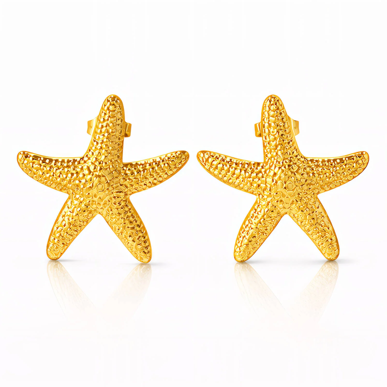 Boucles d'Oreilles Étoiles de Mer